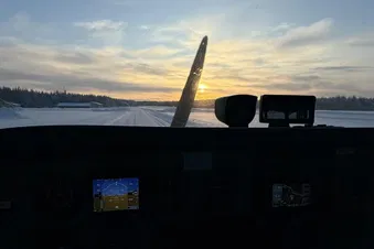 Flight to Räyskälä (EFRY) with Finnish Airfield Lunch