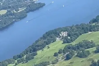 Blackpool coast-Lake Coniston-Lake Windermere ✈️