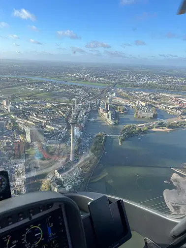 Hubschrauber Rundflug Düsseldorf