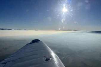 Au dessus du Lac Léman