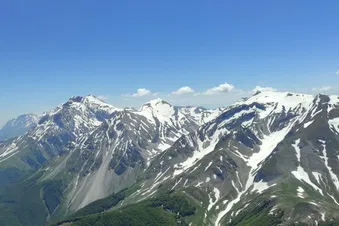 Gran Sasso, Campo Imperatore, Rocca Calascio Castle