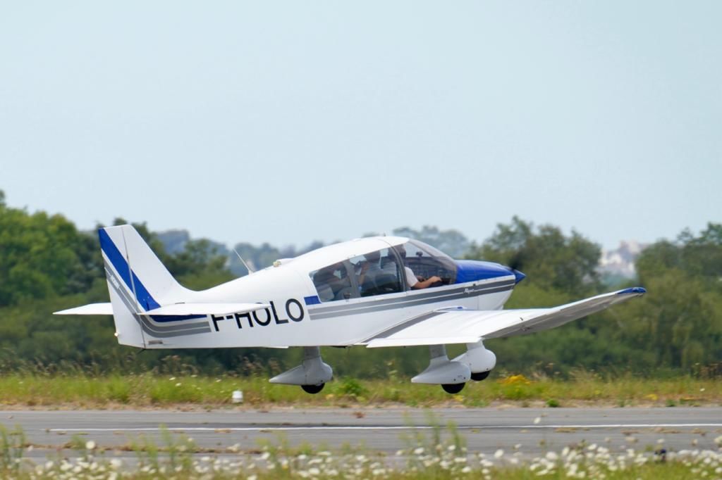 F-HOLO au décollage