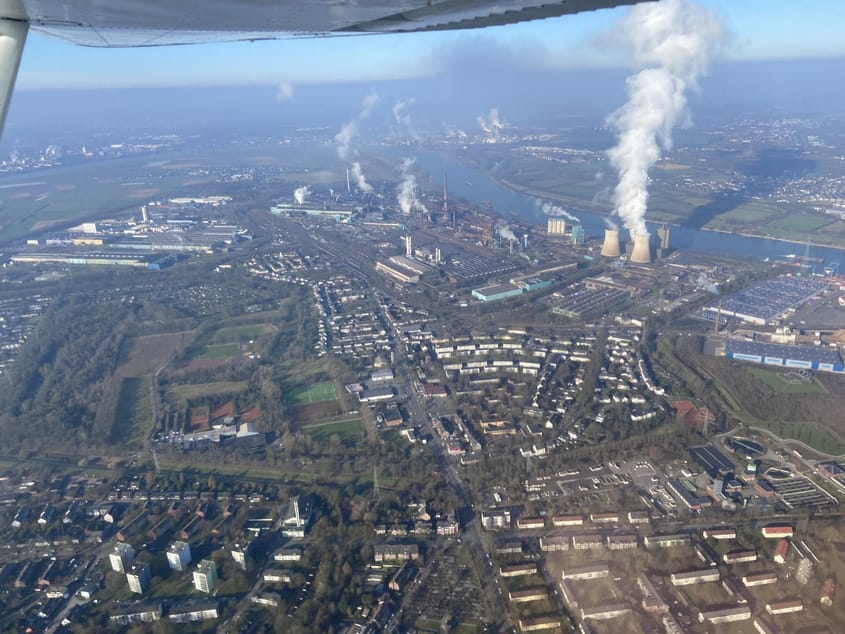 Rundflug - Sehenswürdigkeiten im Ruhrgebiet
