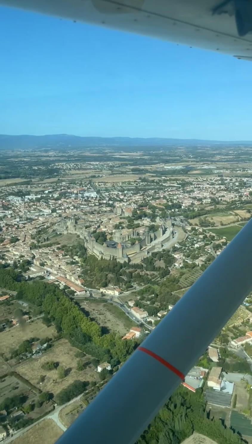 Vol à la découverte de nos régions