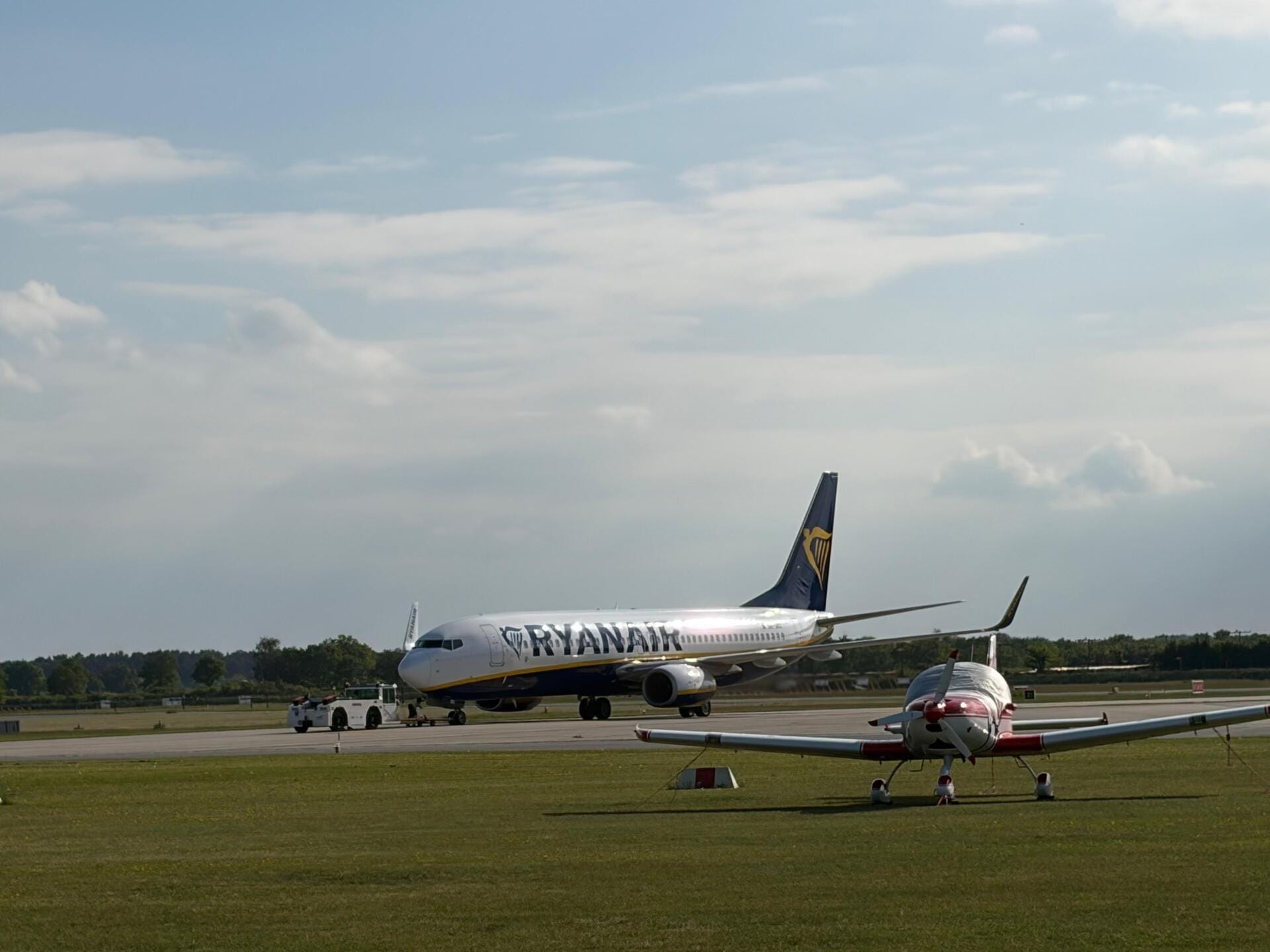 Ryanair zu Besuch in Lübeck