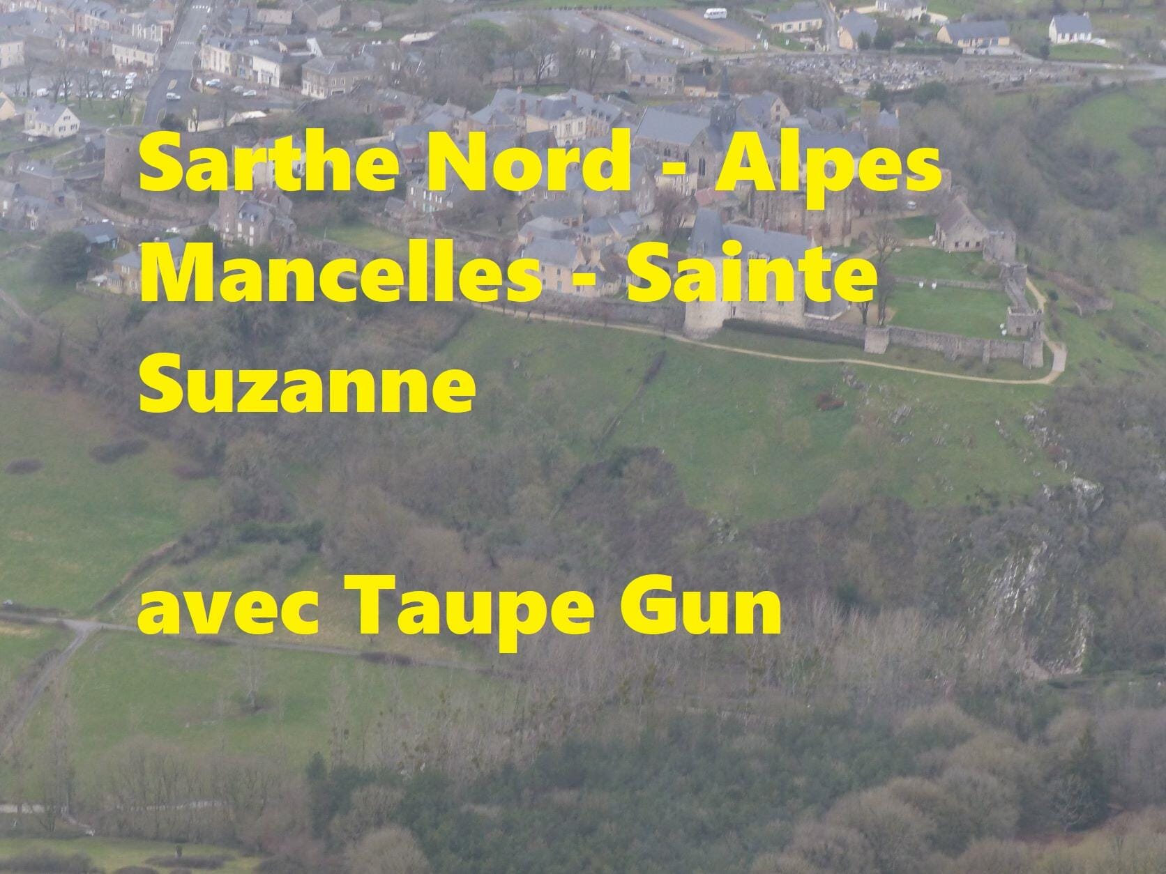 Vol Sarthe Nord - Alpes Mancelles - France