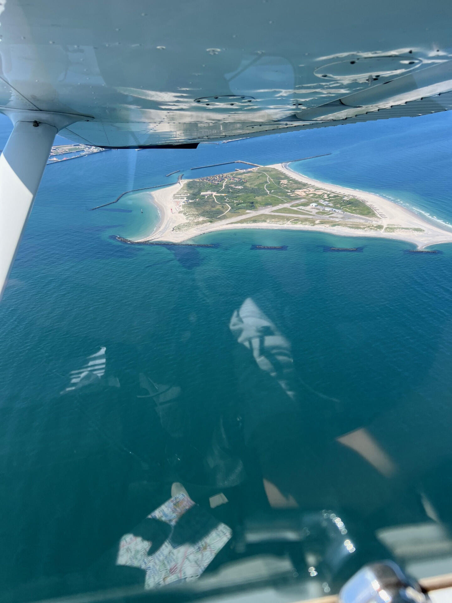 Rundflug über Helgoland und Cuxhaven