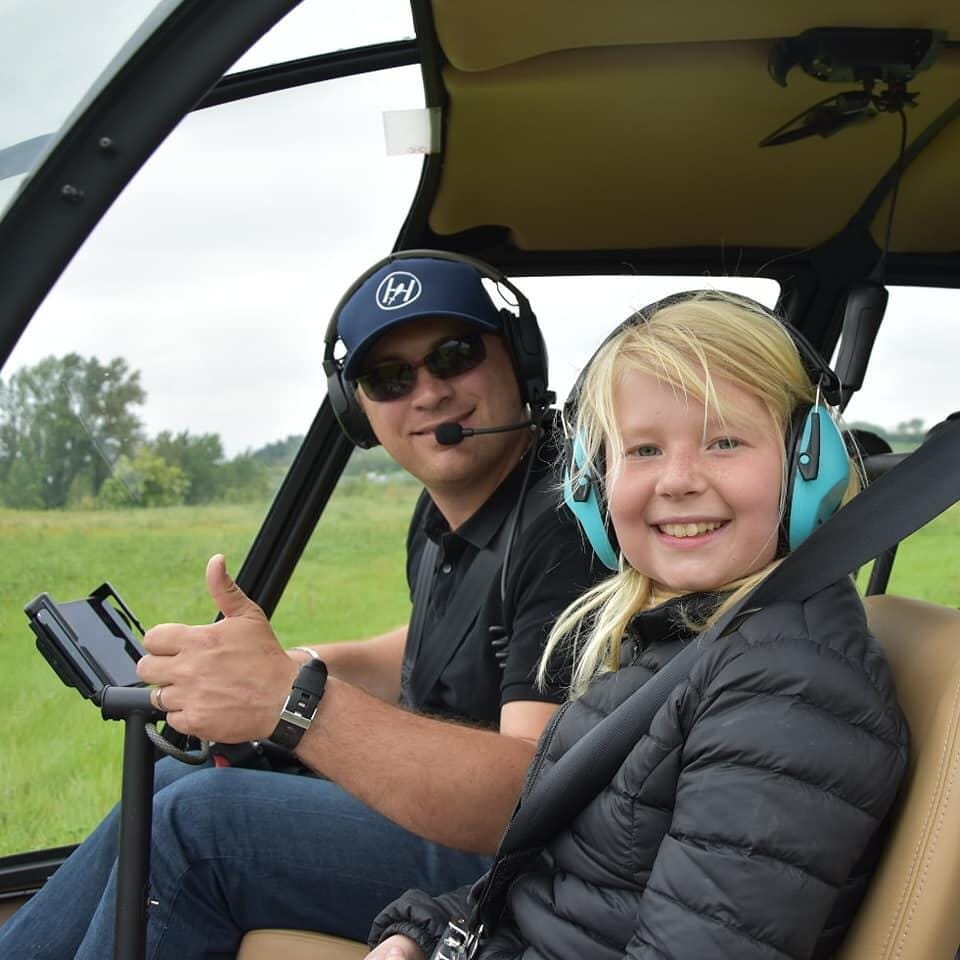 Mâcon et ses alentours en Hélicoptère - 20 min