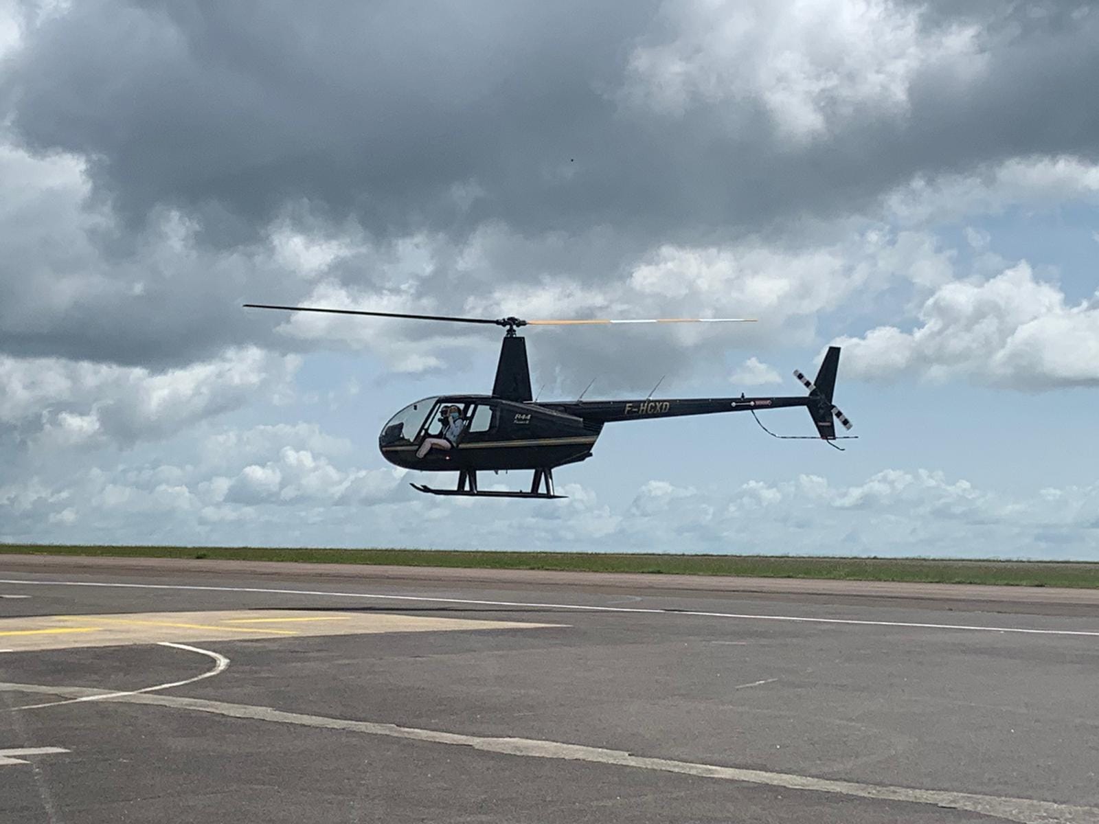 Découverte de l'hélicoptère