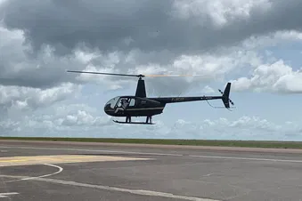 Découverte de l'hélicoptère