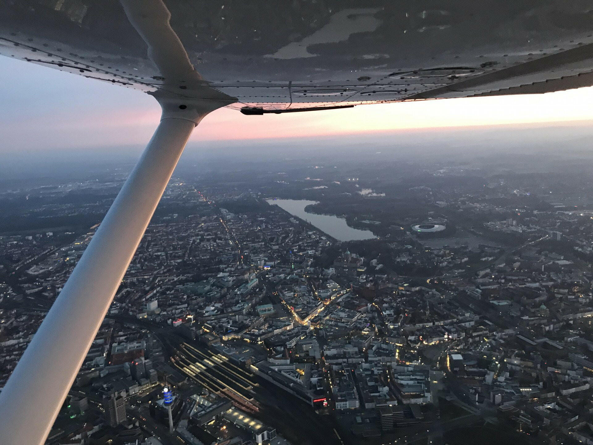 Großer Rundflug über Hannover