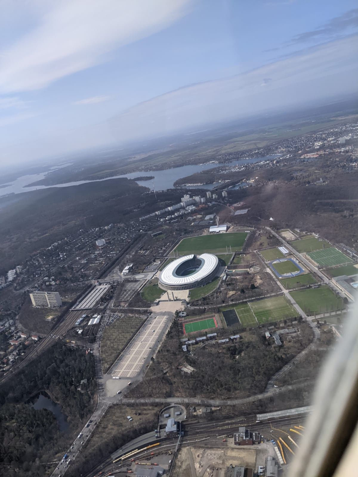 Berlin aus der Luft erkunden mit 1 Person / Cessna 152