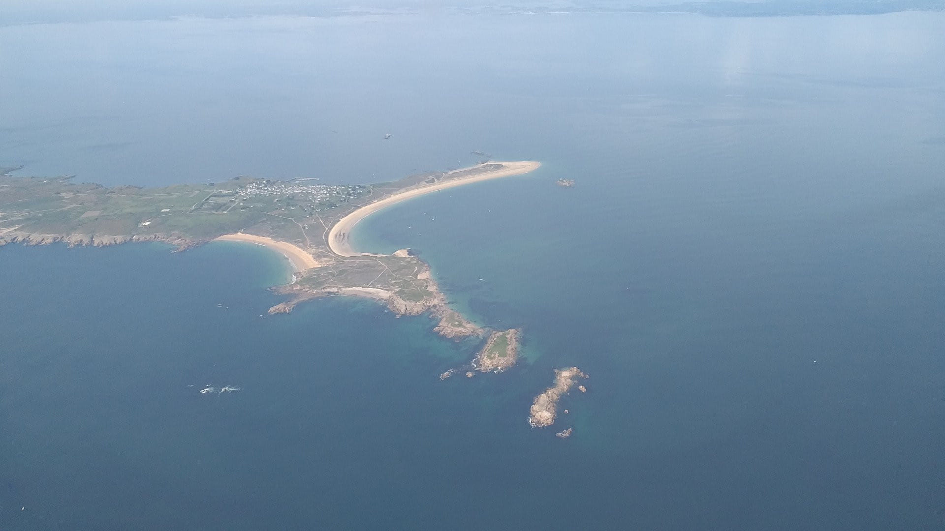 Balade aérienne d'îles en îles depuis Quiberon