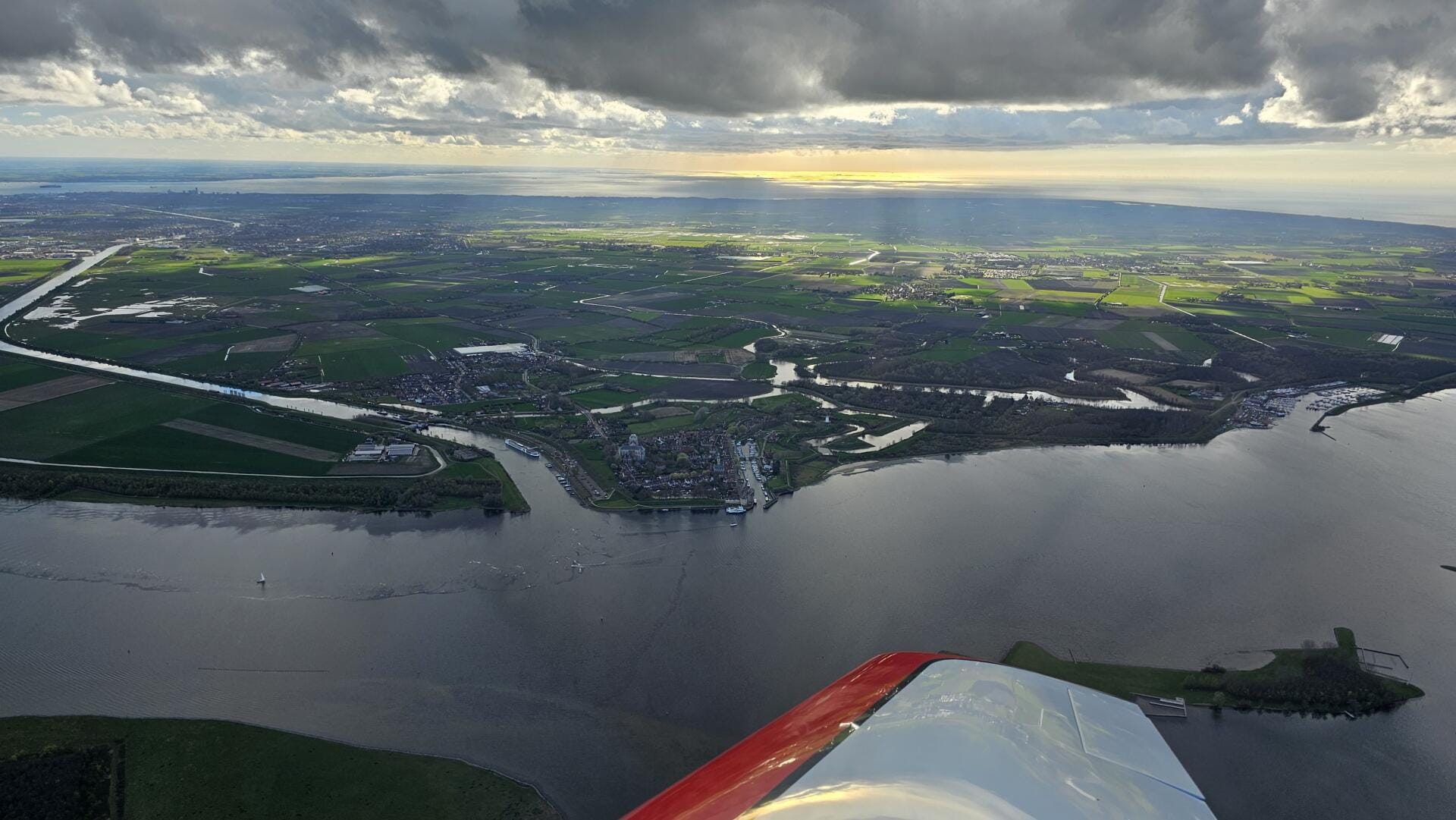 Sightseeing over Zeeland, Schelde and Port of Antwerp