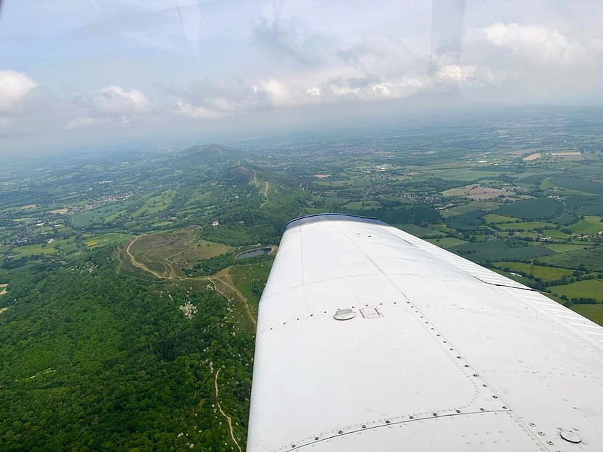 Fly from Coventry around Worcester and Malvern Hills