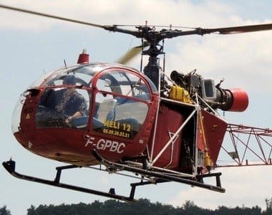 Vol en hélico : Perche, Pays d'Auge, plage de Cabourg