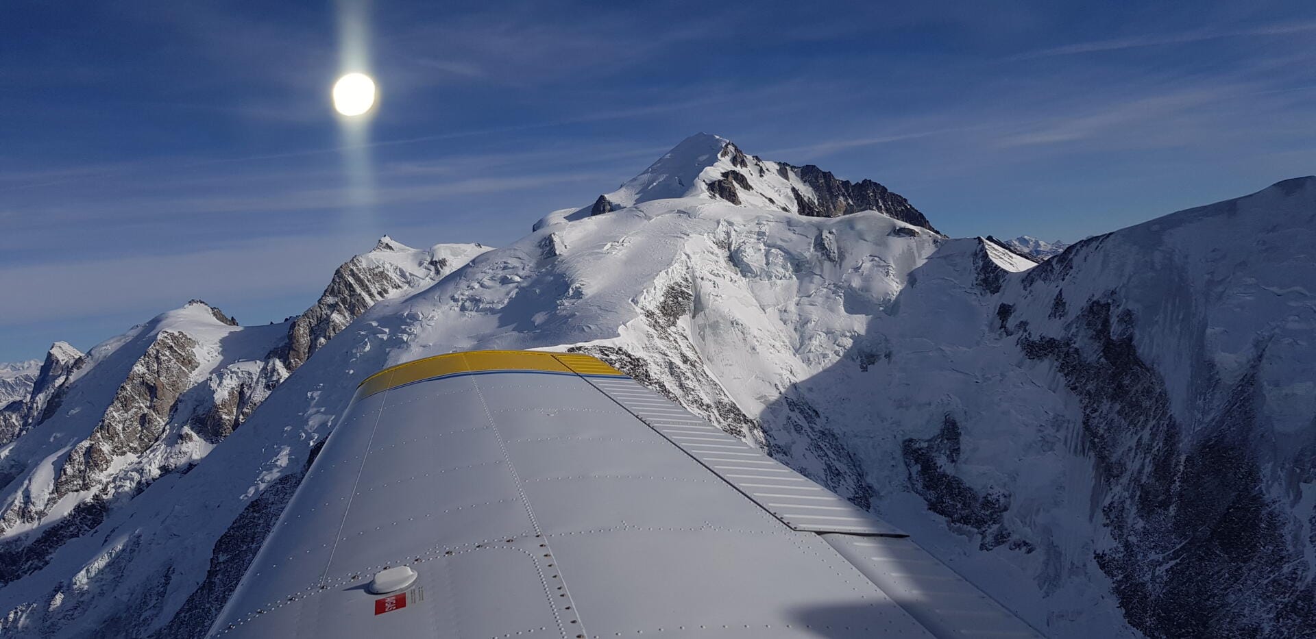 Matterhorn-Flug mit Landung in Locarno