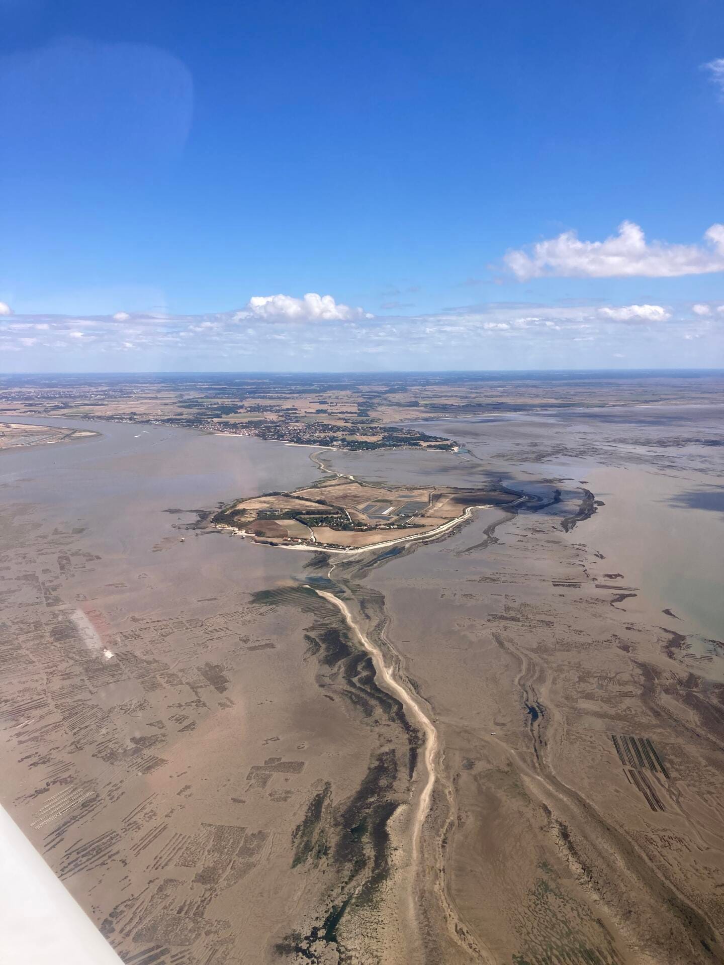 L'île Madame à marée basse