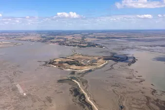 L'île Madame à marée basse