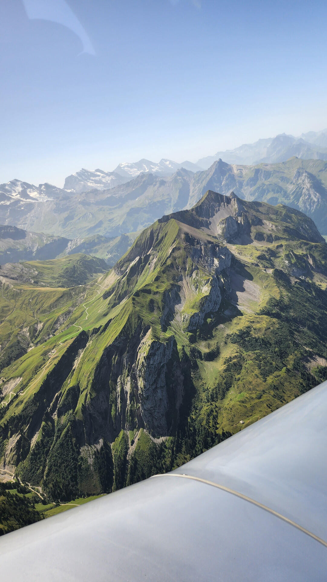 Scenic flight to Jungfrau