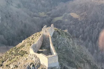 Les Pyrénées : Foix et le château cathare Montségur