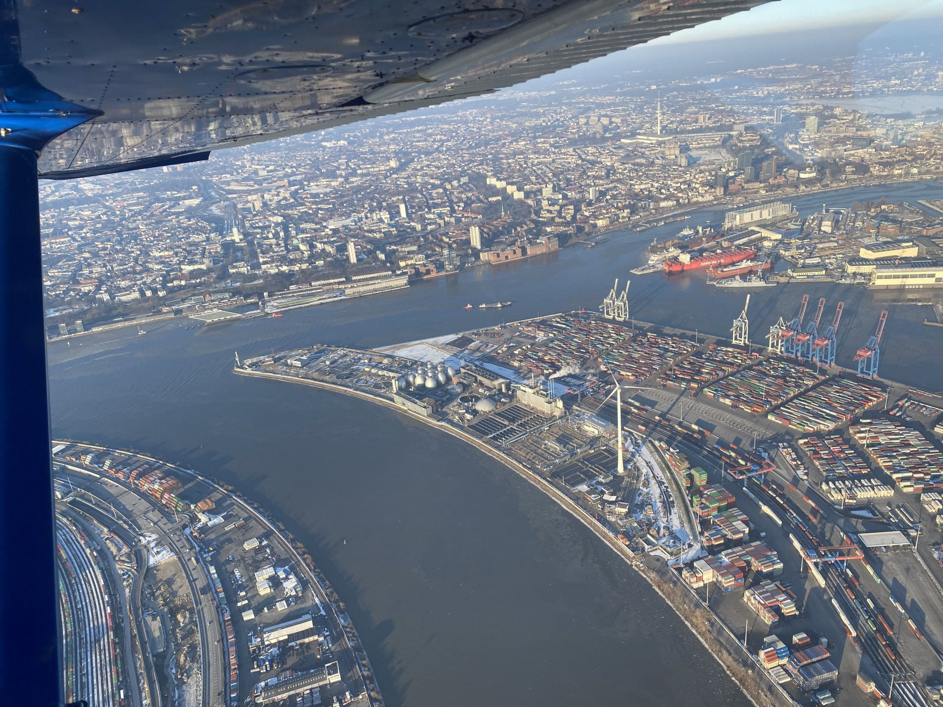 Panorama Rundflug Hamburg