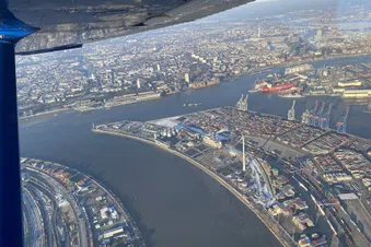 Panorama Rundflug Hamburg