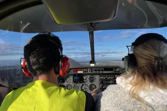 Promenade en avion léger autour de Poitiers