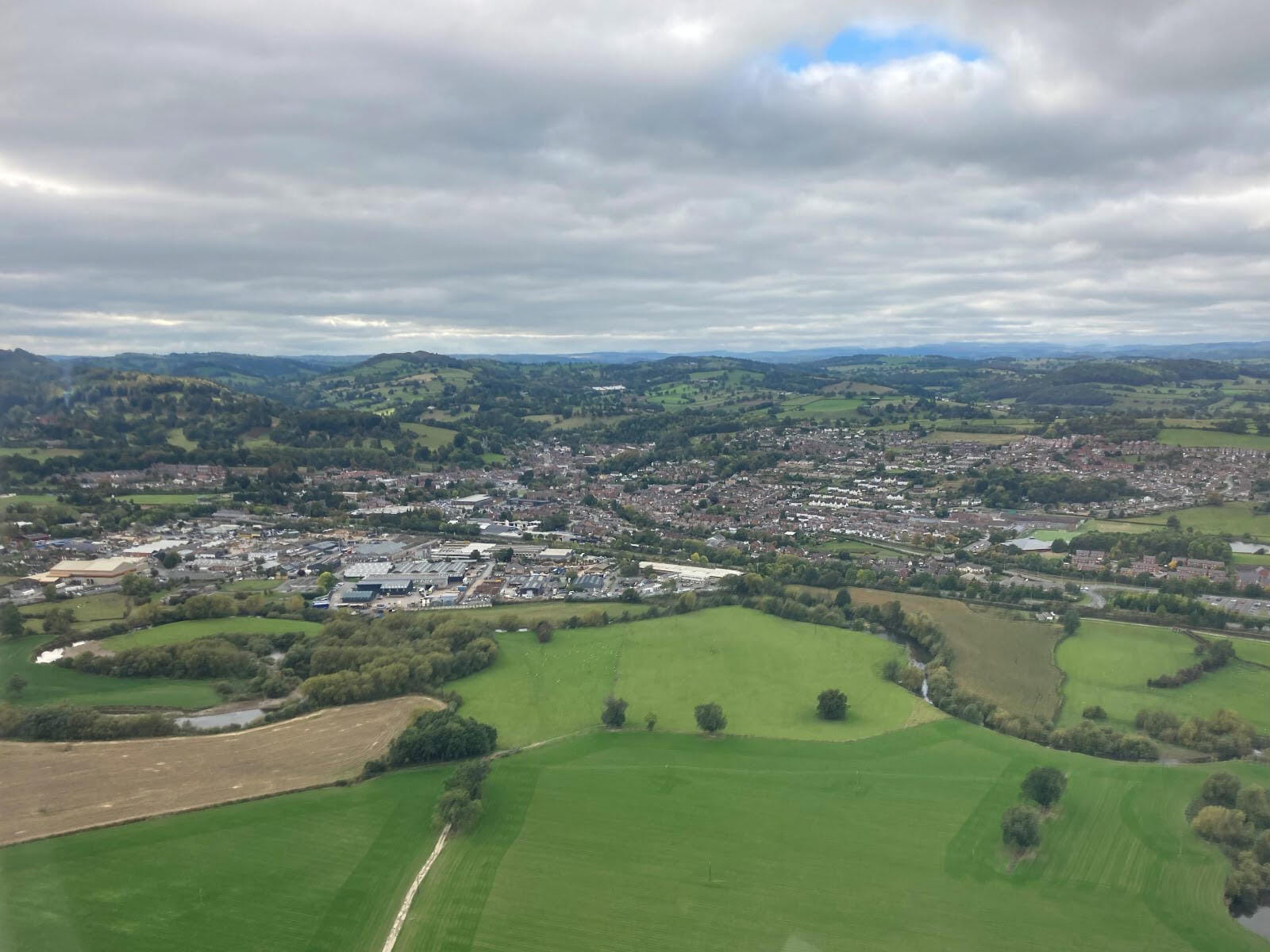 Fly from Coventry to Welshpool