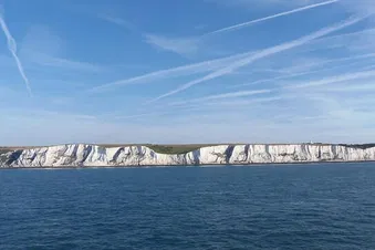 White cliffs of Dover