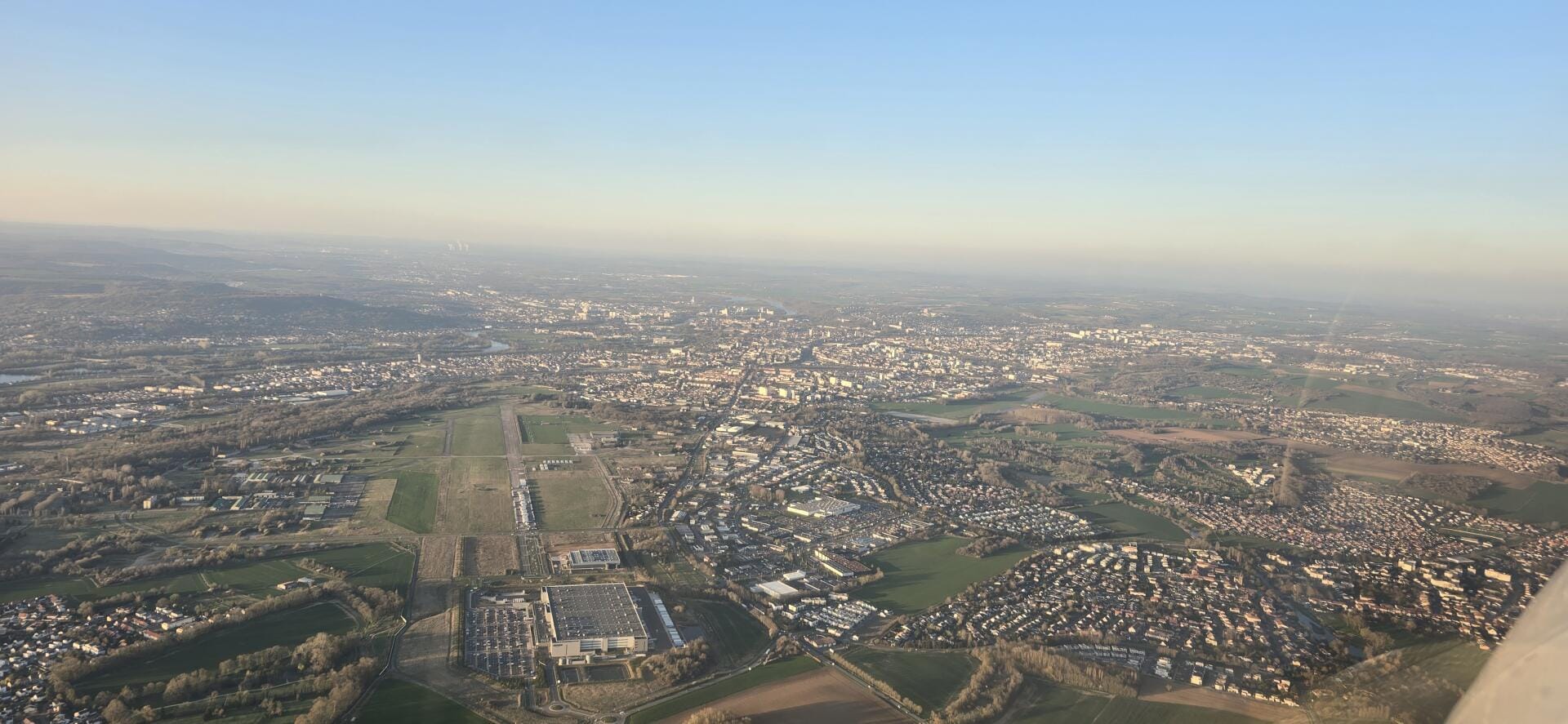 Vol le long de la Moselle - retour par la Fensch