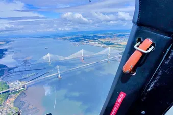30 Minute Helicopter Flight over Edinburgh