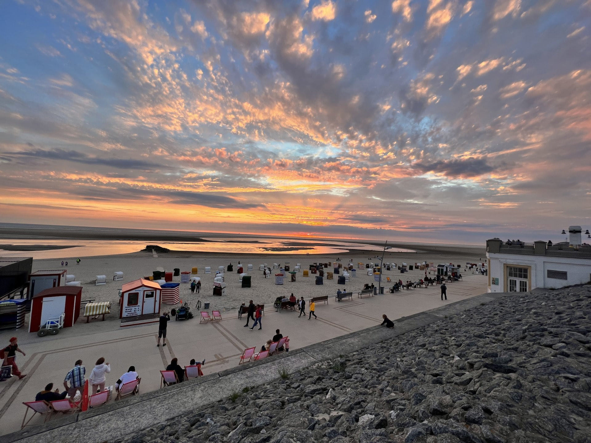 Saarland (SB / SLS) nach Borkum zum Baden und relaxen