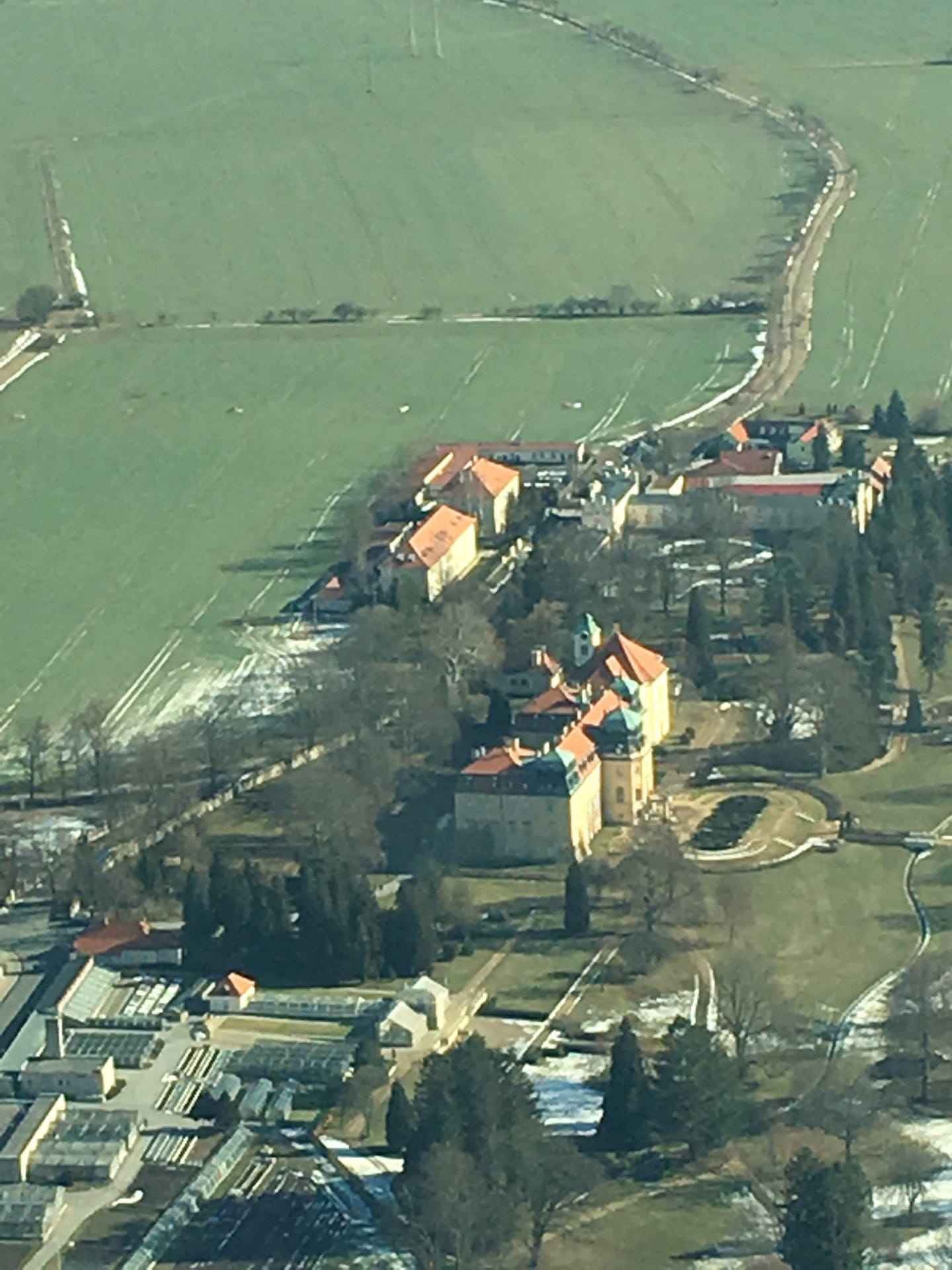 60 minute sight seeing flight around Prague