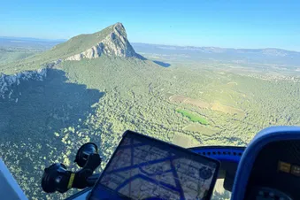 Balade aérienne autour du Pic Saint Loup