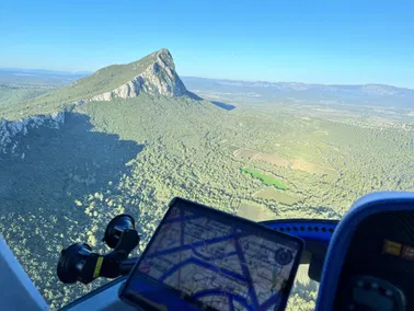 Balade aérienne autour du Pic Saint Loup