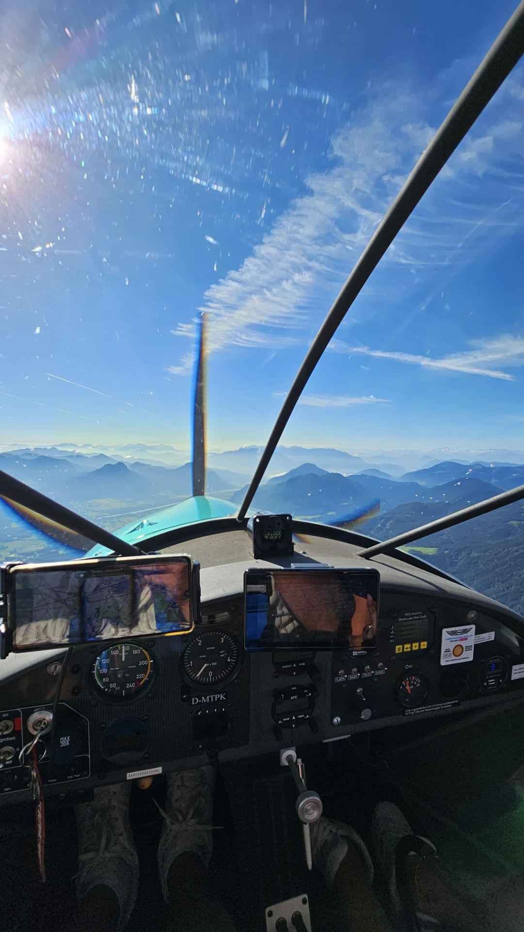 Ein Tagesausflug in die Alpen
