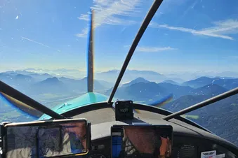 Ein Tagesausflug in die Alpen