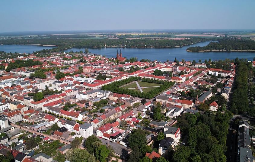 Rundflug über Gransee und Neuruppin