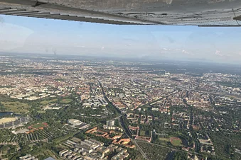 München, Starnberger See und Ammersee aus der Luft