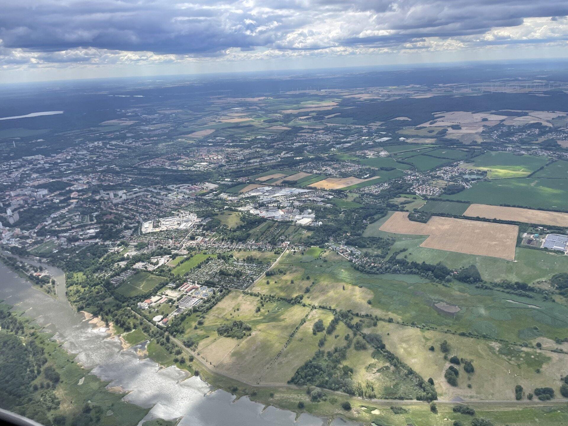 Barnim und die Uckermark an der Oder entlang