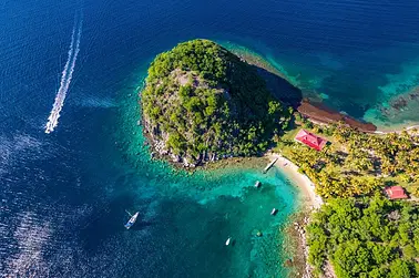 Une journée dans les îles des Saintes de Guadeloupe