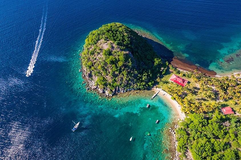 Une journée dans les îles des Saintes de Guadeloupe