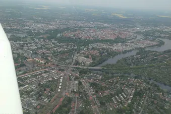 Rundflug Schleswig Holstein Lübeck-Kiel