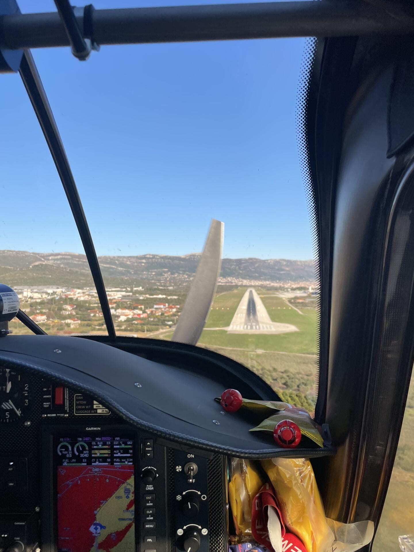A panoramic flight overseeing Istra Croatia