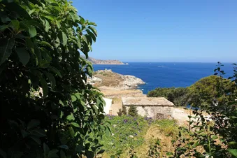 Vue depuis la citadelle de Calvi