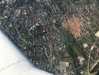 Flight around east Kent