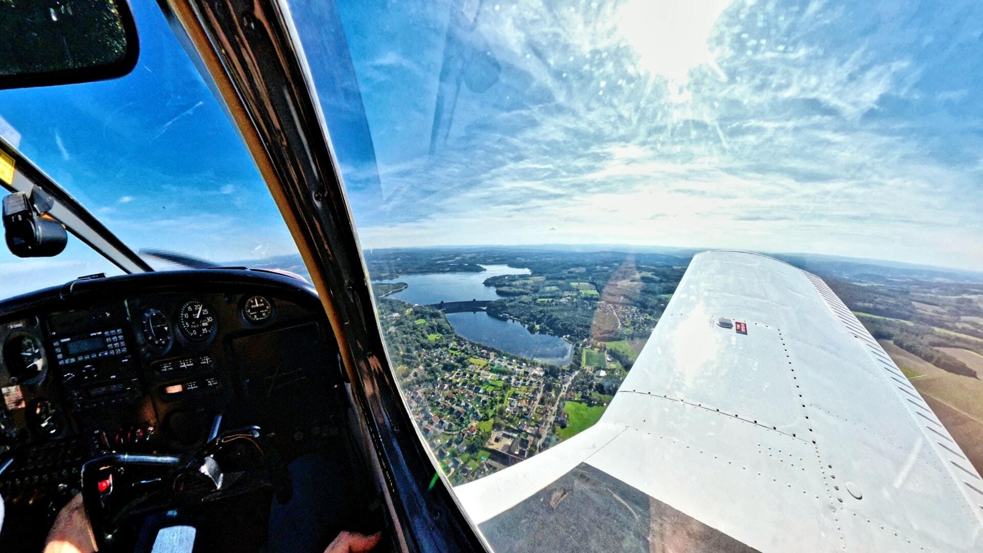 Rundflug über das Sauerland & den Möhnesee