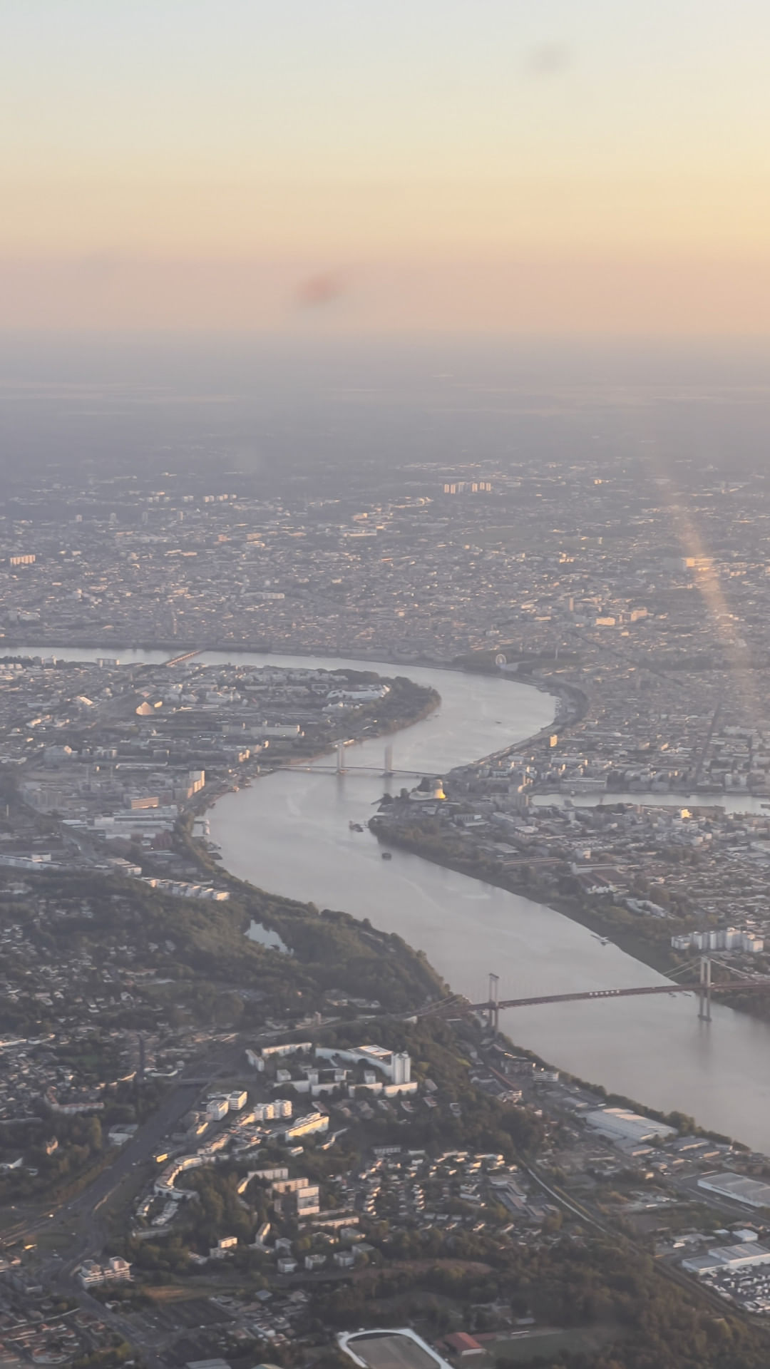 Bordeaux vue du ciel