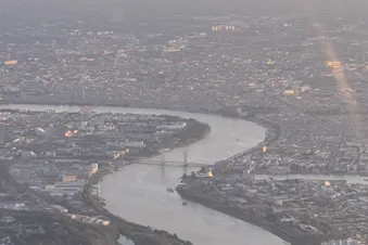 Bordeaux vue du ciel